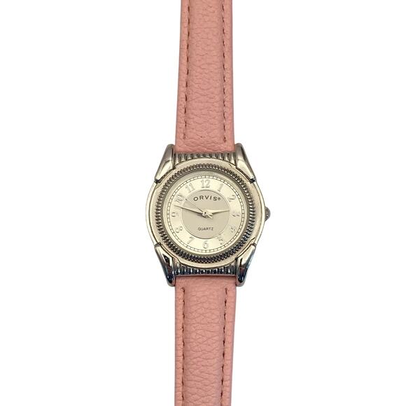 Orvis Accessories - Orvis 7Y6X1100 Womens Watch 28mm with New Battery - Adjustable Pink Band